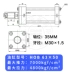 Xi lanh thủy lực hạng nặng HOB40/50/63 hai chiều một chiều xi lanh thủy lực thanh giằng có thể được tùy chỉnh với lỗ khoan đầy đủ xilanh thủy lực 160 Xy lanh thủy lực