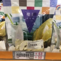 Гонконг закупил наверху [Оригинальные хрустящие дурианские сухожили в Таиланде] Сумки для 100 г импортируемые сухофруктные закуски с фруктами едой