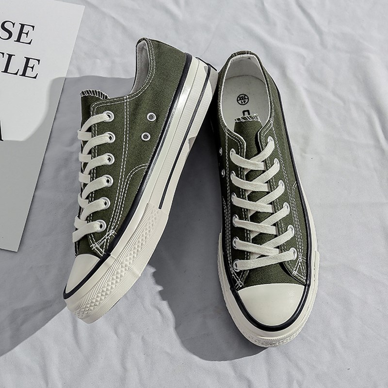 Low Top MINTSTAR Converse Men's Shoes 1970s Classic style   Low Gang lovers canvas shoe Women's Shoes Versatile