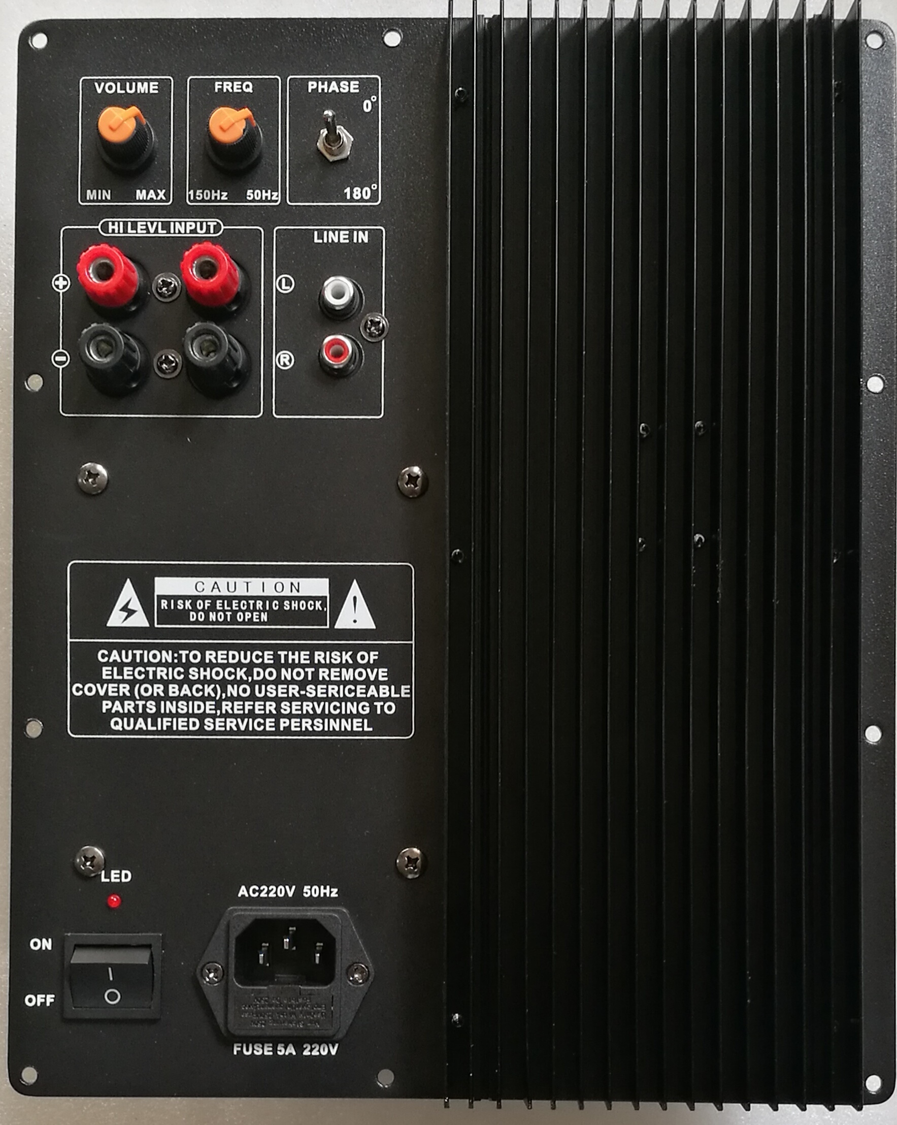 subwoofer power amplifier