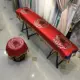 Красный набор в китайском стиле (крышка фортепиано+крышка стула)