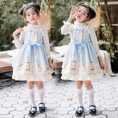 taobao agent Genuine children's dress for princess, Lolita style, western style