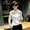 Đầu xuân 2019 mới của phụ nữ Hàn Quốc áo sơ mi trắng thêu nữ dài tay cỡ lớn được thêu mỏng