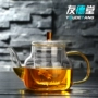 Ấm trà nhiệt độ cao chịu nhiệt lọc trà nhà kính ấm đun nước trà nhỏ nếm trà kung fu bộ bộ ấm chén uống trà