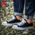 [Buổi sáng vào buổi sáng] Converse Jack Purcell Converse Jackie Nụ cười hở hang Giày vải da cắt thấp T # giày thể thao nike chính hãng Plimsolls