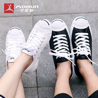 [Buổi sáng vào buổi sáng] Converse Jack Purcell Converse Jackie Nụ cười hở hang Giày vải da cắt thấp T # giày thể thao nike chính hãng