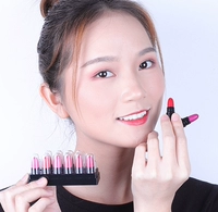 Image Beauty Charm Colourful sample Lipstick Set Giữ ẩm Không dễ dàng Giảm màu Son môi dưỡng ẩm Sinh viên nữ Trang điểm - Bộ trang điểm kem nền cho da dầu mụn