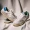 Điểm mới Cân bằng CRT300 Đôi giày trắng thông thường Thoải mái thoáng khí Giày cổ điển CRT300VW - Dép / giày thường