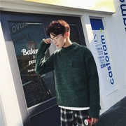 Áo len nam mùa thu đông 2018 Học sinh thanh niên Hàn Quốc mặc áo len nam giản dị