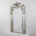 Gương treo tường gương châu Âu đầy đủ chiều dài gương sàn cửa hàng quần áo cửa hàng áo cưới cô dâu phù hợp gương cổ điển chạm khắc gương lớn - Gương Gương