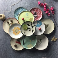 6 -INCH CERAMICS CREATION DISC, Закусочный торт с закусочной диск для крикета блюдо с закусочными приправы диск приправы