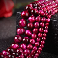 Розовые бусины, браслет, ювелирное украшение, ожерелье, четки из круглых бусин, подвеска