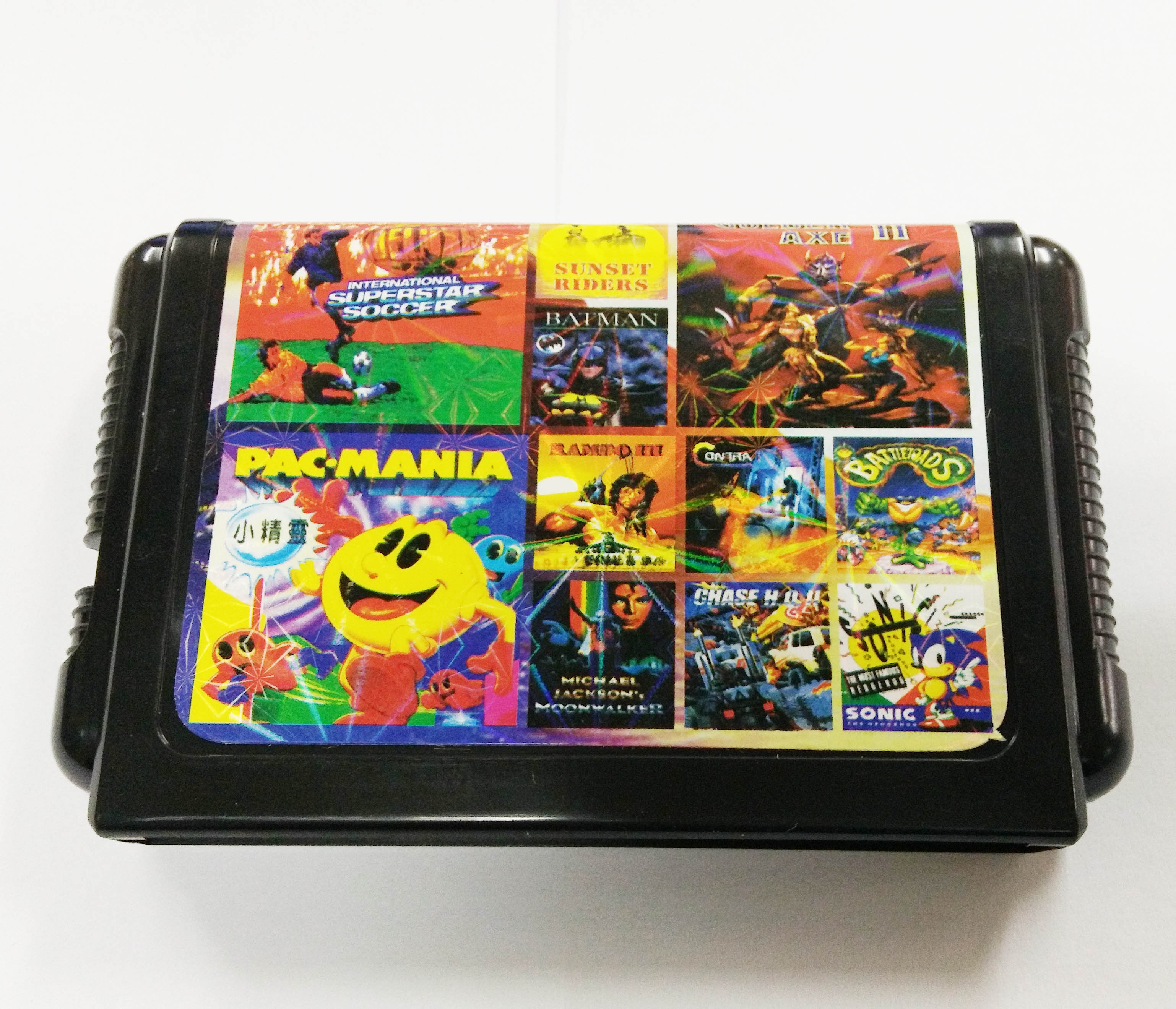 DT640116 position Sega Game card yuyu White book Contra Iron fist DogFighter Street Fighter OMAHAWK locomotive Thunderbirds