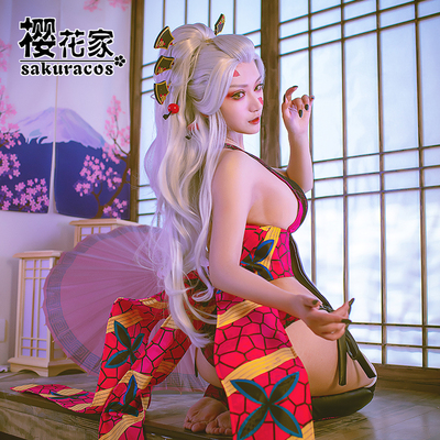 taobao agent [Sakura House] The Blade of Ghost Destroyer COS clothing falls on the stringed land COSPLAY clothing