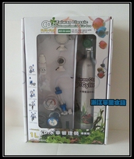 Оборудование для диоксида углерода 台湾hh水草大师金品co2二氧化碳供应组1l套装含铝瓶 水草双表