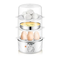 Bán cầu đa năng bán trứng hai lớp ba lớp hấp trứng inox omelette hẹn giờ máy ăn sáng - Nồi trứng nồi hấp trứng