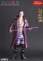 Suicide Squad Crazy toys 12 inch quần áo thật có thể di chuyển hình chú hề mô hình cosplay zoro