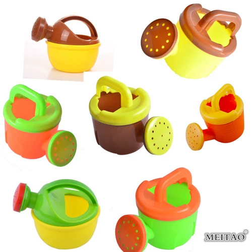 Пластиковый маленький чайник, пляжная игрушка с аксессуарами, семейная фигурка подходит для мужчин и женщин