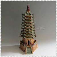 Значение -for -money Рекомендация Jingdezhen Керамическая антикварная скульптура фарфоровая фарфоровая фарфоровая фарфоровая пагода цветовая глазурь пагода Декоративная инструмента