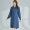 Áo khoác cashmere nữ hai mặt dài phần trên đầu gối phù hợp với cổ áo nữ size lớn Phiên bản Hàn Quốc của áo len thẳng mùa thu - Áo Hàn Quốc áo dạ lông cừu nữ đẹp