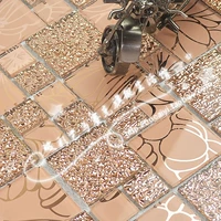 23*48 Pink Diamond+Pink Flower Mircor