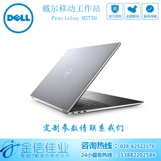 Рабочая станция 戴尔dellprecision5750 i9-10885h/64g/1t+1t/raid0/rtx3000 6g