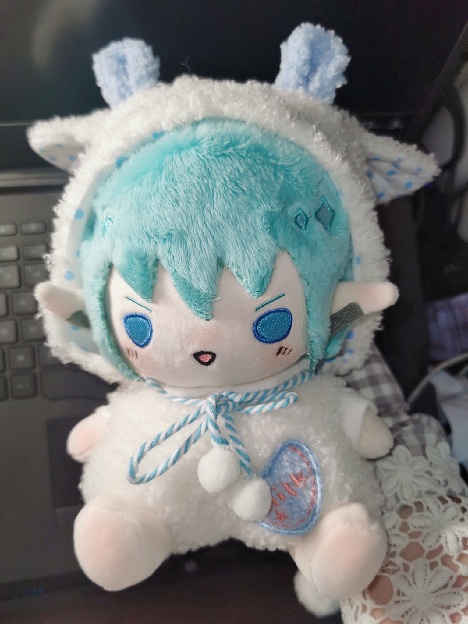 Naked Baby + First In Special Needs Additional MailLittle Star ff14 Auer What square Fellow 20cm Doudou eye Sitting posture doll