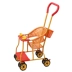 Xe 3-6 tháng xe đẩy em bé phổ thông xe đẩy dù di động chống gió ghế giả tre và mây bé - Xe đẩy / Đi bộ Xe đẩy / Đi bộ