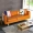 Bắc Âu tối giản căn hộ nhỏ phòng khách sofa da kết hợp của đơn và đôi ba kiểu Nhật sofa thời trang công sở hiện đại - Ghế sô pha