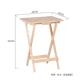 Tùy chỉnh 
            nhà đơn giản bằng gỗ nguyên khối bàn gỗ sồi di động bàn ghế nhà hàng bàn ăn du lịch ngoài trời máy tính bàn gấp lưu trữ bàn ăn gấp gọn