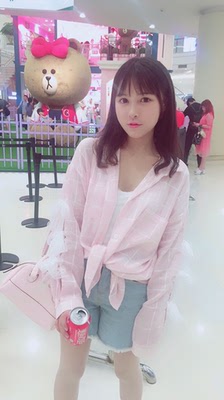 taobao agent Genuine Japanese fresh cotton sun protection clothing, top, long sleeve
