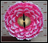 Розовая красная и белая граница диаметром 31 см 82 справа