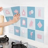 Кухня, самоклеющаяся термостойкая наклейка, прозрачная плита на стену