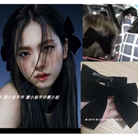 Jisoo Zhixiu, те же волосы с луком, черная бархатная карточка для волос с аксессуарами для волос Blackpink в Южной Корее