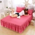 ren Hàn giường bedspread váy công chúa một mảnh gió 1.5m1.8 2,0 mét đơn hoặc kép Simmons bảo vệ tay áo mùa hè - Váy Petti váy giường khách sạn Váy Petti