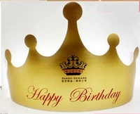 День рождения поставки подарки на день рождения шляпа Золотая Корона День рождения Бумажные шляпы детей День взрослой жизни шляпы 100 35 Юань