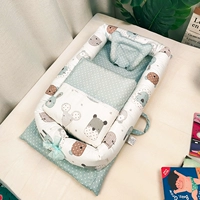 Кроватка для новорожденных, детская складная портативная кровать, матрас для младенца для путешествий