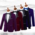 Trang phục của Nam Giới Mới Phù Hợp Với Thiết Lập Ca Sĩ Host Dress Người Lớn Điệp Khúc Hiệu Suất Quần Áo Studio Nam Mặc Suit phù hợp