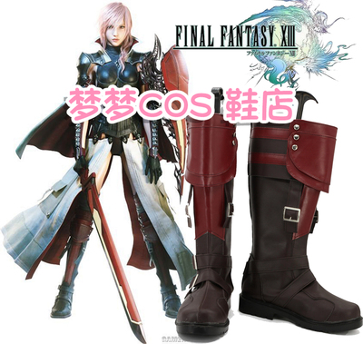 taobao agent No. 2690 Final Fantasy 13 Thunder Return to Thunder Lightning Cosplay Shoes COS Shoes