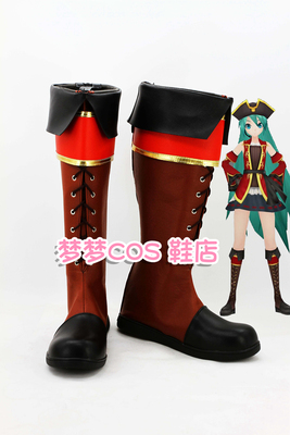 taobao agent No. 1814 VOCALOID Hatsune Miku Hatsune Pirate COSPLAY shoes COS shoes