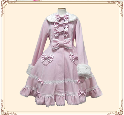 taobao agent Full customized retro princess dressing autumn and winter women's bow cake