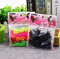 Черные 3 мешки+цвет 2 пакета (мешок резиновые ленты)