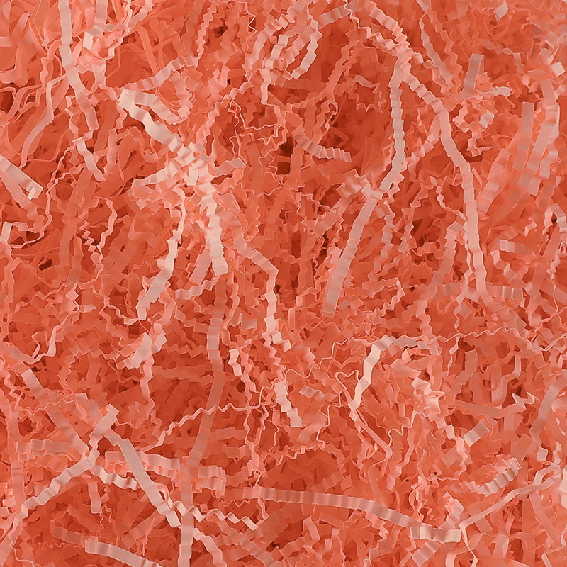 Fluorescent Red Pleated Paper FilamentGift box ornament ceremony Item box Lafite Fillings Shredded paper Silk strip Crumbs Wadding originality Bedding grass decorate Material Science