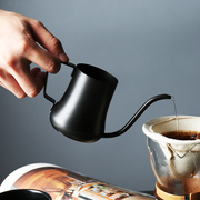 Nửa phòng cà phê thép không gỉ nồi tay nhỏ giọt cà phê thiết bị treo tai cà phê mỏng miệng dài miệng ấm đun nước