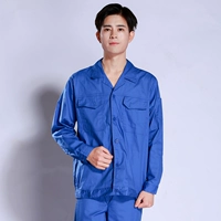 Летние хлопковые сине-серые длинные рукава