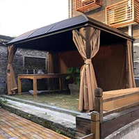 Suntech Pavilion Outdoor Shanting Courtyard Assembly Assembly Aragrance Garden Grand Shed Mobile Iron Terrace Pavilion