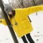 Áo khoác lông nữ mùa đông 2018 mới giả cừu sang trọng đoạn ngắn chống mùa giải phóng mặt bằng kích thước lớn phụ nữ dài tay áo để vượt qua áo khoác lông