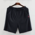 Quần boxer lụa mặc quần chống muỗi quần trẻ em lớn quần ngủ nam quần ngắn quần nhà quần mùa hè béo mùa hè - Quần tây quần baggy nữ Quần tây