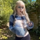 WGT27520 Blue Blouse