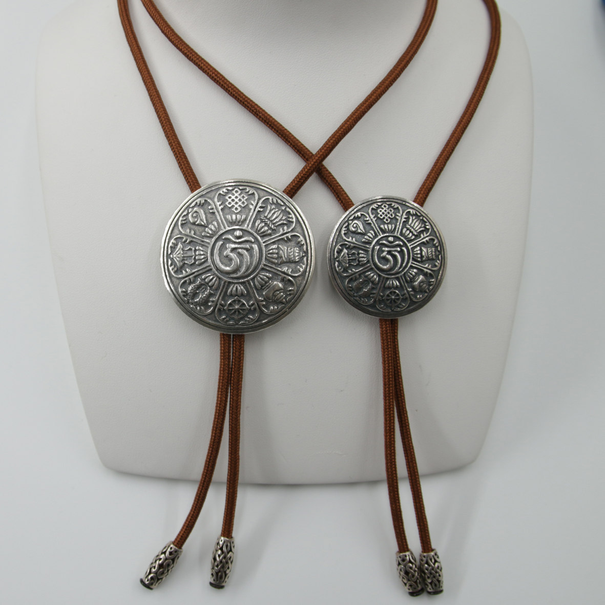 蒙古元素纯手工复古做旧款情侣同款纯银时尚流行配饰毛衣链